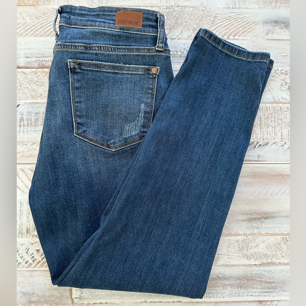 Judy Blue Relaxed Fit Ankle Jeans sz9